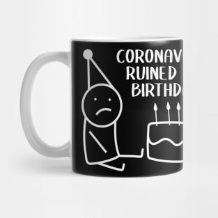 CORONAVIRUS RUINED MY BIRTHDAY Mug